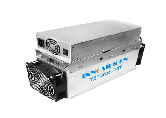 Bergmann-Used Bitcoin Asic-Bergwerksmaschine 2200W Innosilicon T2T 30TH/S