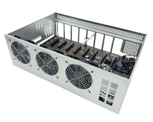 12 Gpu Grafikkarte Bergbau-Rig Frame Case New Asic-Bergmann-Rack Eth Fors Atx Gtx
