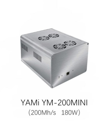 2022 nagelneuer MINI-200M 180W Ethash Bergbau YAMI Techs ETH usw. Asic Bergmann-YM-200