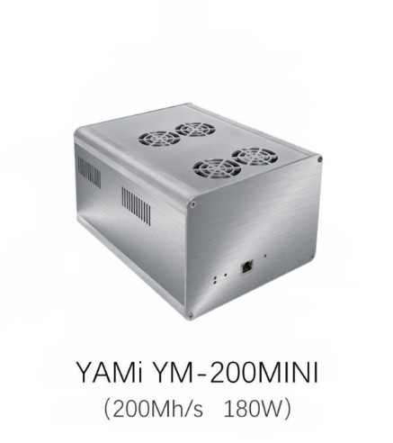 2022 nagelneuer MINI-200M 180W Ethash Bergbau YAMI Techs ETH usw. Asic Bergmann-YM-200